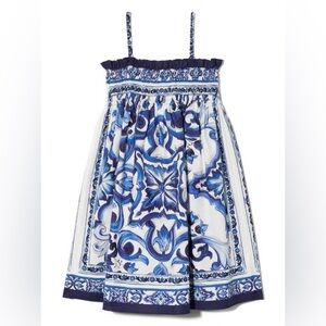 Dolce & Gabbana Girls size 6Y Majolica Sundress Dress